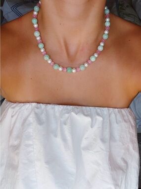 Pastel Beaded Necklace!!